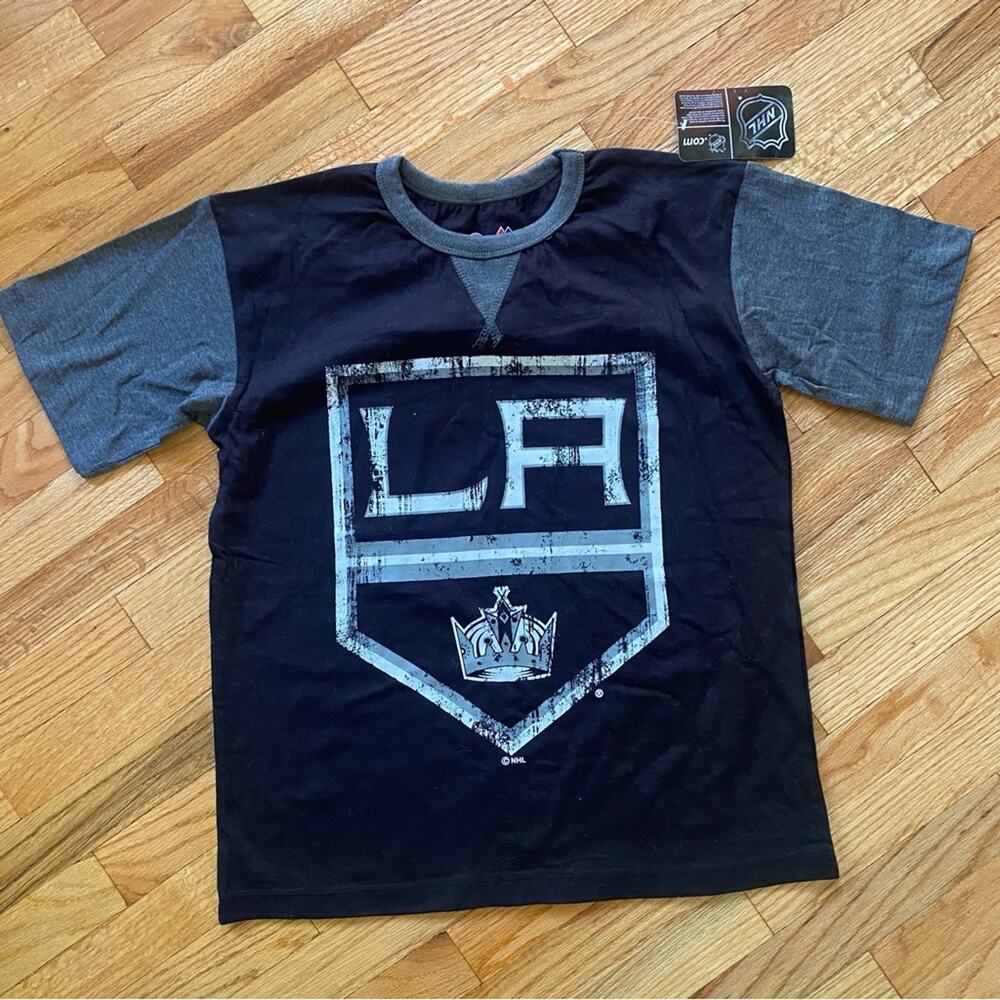NEW Majestic LA Raiders short sleeve blouse